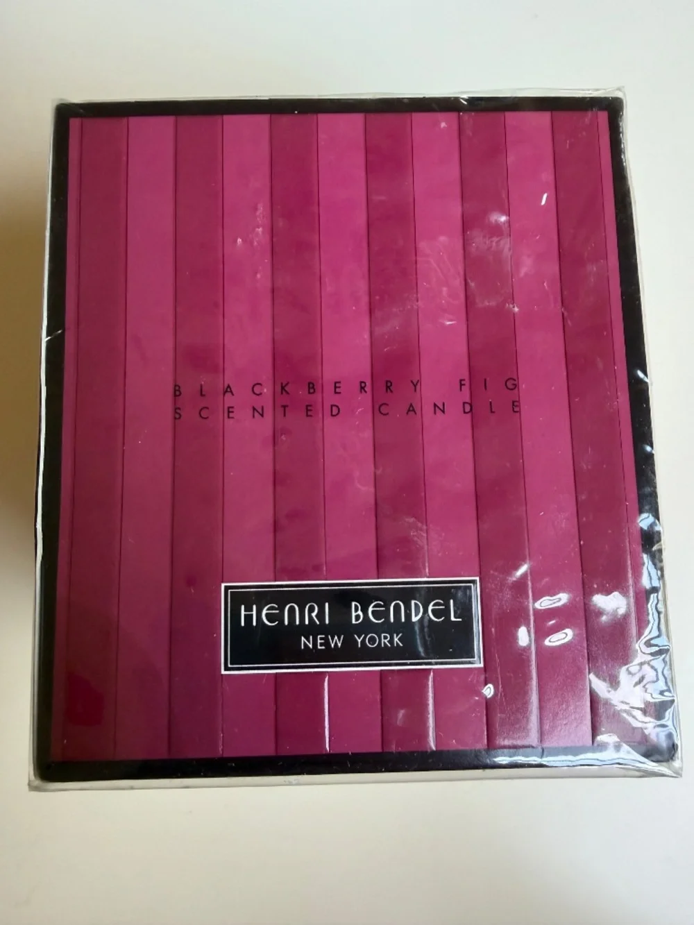 ULTRA RARE & DISCONTINUED Henri Bendel Blackberry Fig Scented Luxury Candle-NIB